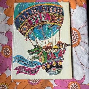 2 for $40 Vintage copy Canadian Classic Alligator Pie Book by Dennis Lee